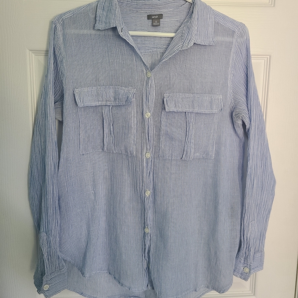 Stripped Button Up